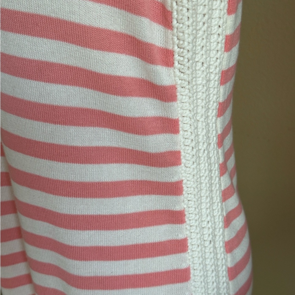🔻$10 Talbots Striped Cotton Sweater - Picture 2 of 5